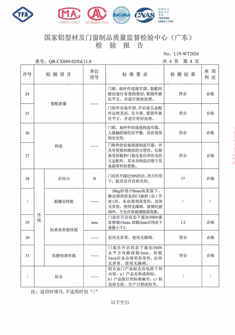 佛山伊美德鋁合金平開門檢驗報告_04.jpg